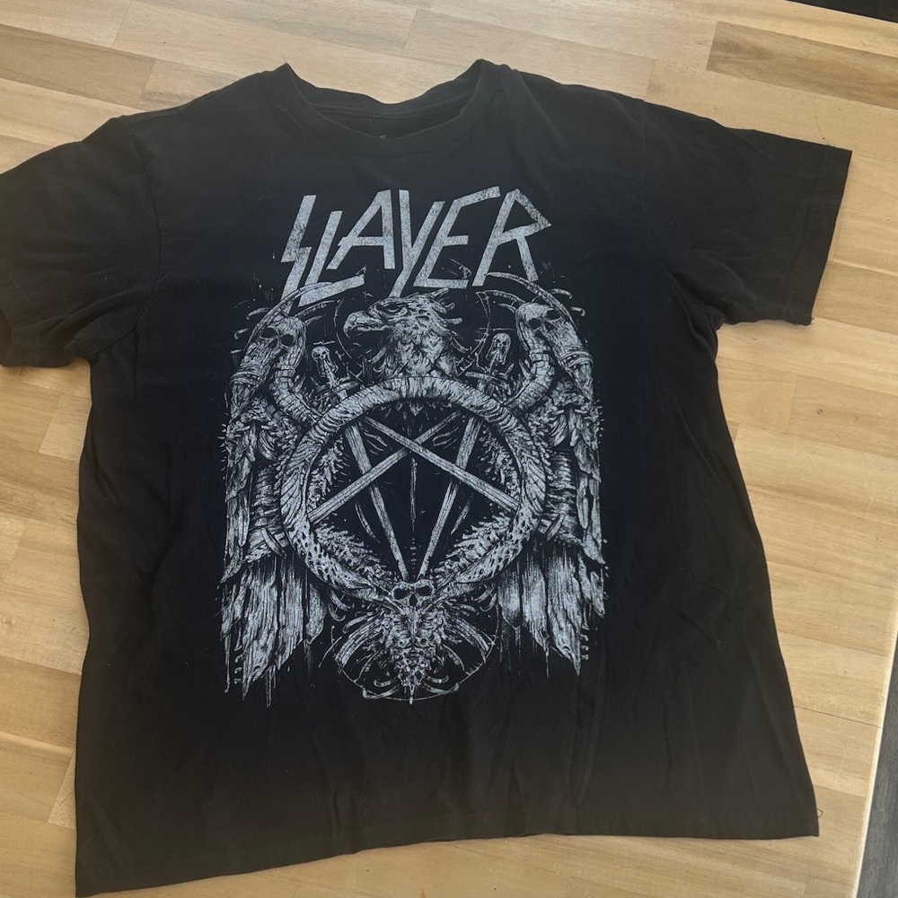 T-shirt Slayer officiel noir – Small – band tee métal